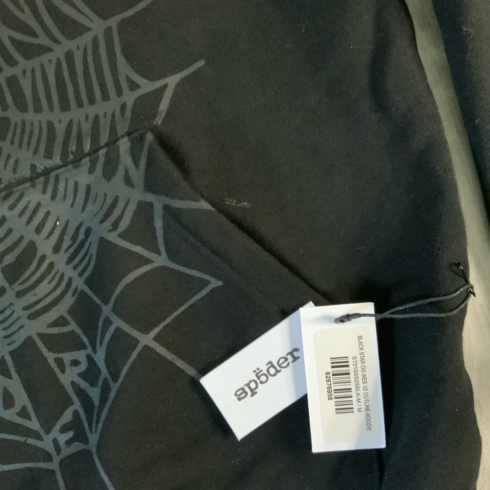 Black Spider Graphic Hoodie - Picture 6 of 6